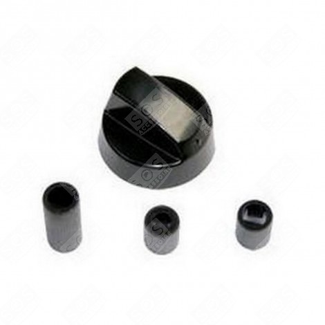 BLACK UNIVERSAL CONTROL KNOBS GAS / ELECTRIC OVENS - 21815