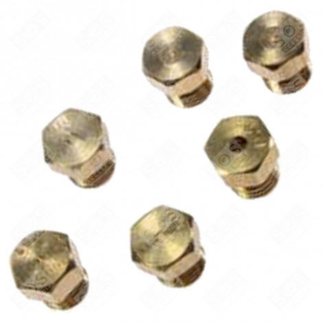 SET OF BUTANE / PROPANE NOZZLES GAS / ELECTRIC OVENS - 774031600