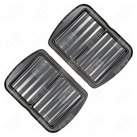 CROQUE MONSIEUR PLATES SET WAFFLE, TOASTED SANDWICH MAKER - 10422