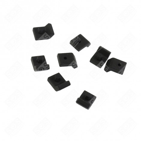 SET OF 8 RUBBER FEET (ORIGINAL) ELECTRIC / GAS HOBS - 00616706, 616706