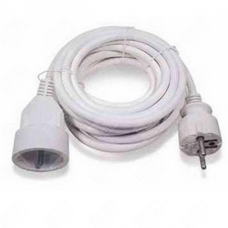 EXTENSION CABLE 10/16A 3M WHITE MULTIMEDIA - 800.121