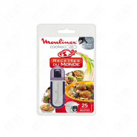 COOKEO USB KEY 25 WORLD RECIPES STEAMER - XA600100