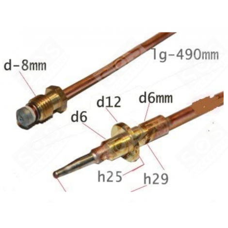 THERMOCOUPLE ELECTRIC / GAS HOBS - 76X7187