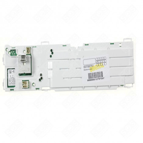 ELECTRONIC CARD, CONTROL MODULE WASHING MACHINES - 00708751