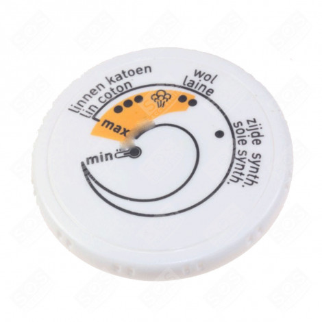 WHITE THERMOSTAT BUTTON STEAM IRONS / STEAM GENERATOR IRONS - CS-00098203