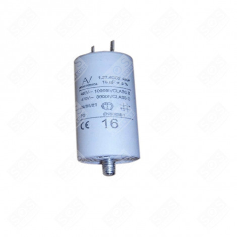 STARTING CAPACITOR 16MF WASHING MACHINES - 2807960200, 2806690200