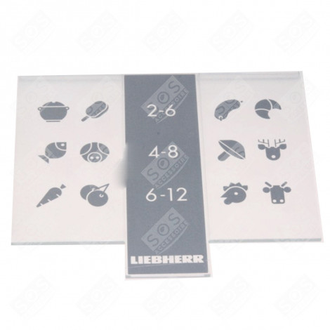 SCREEN PRINTING PANEL FOR DRAWER REFRIGERATOR, FREEZER - 7436050