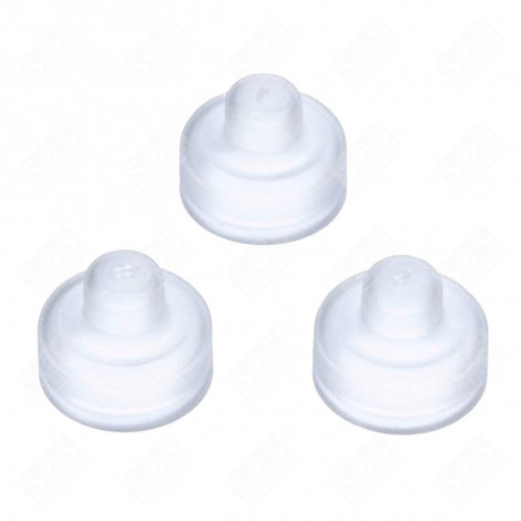 SET OF 3 WHITE SICOMATIC CAPS PRESSURE COOKER - 2150047674