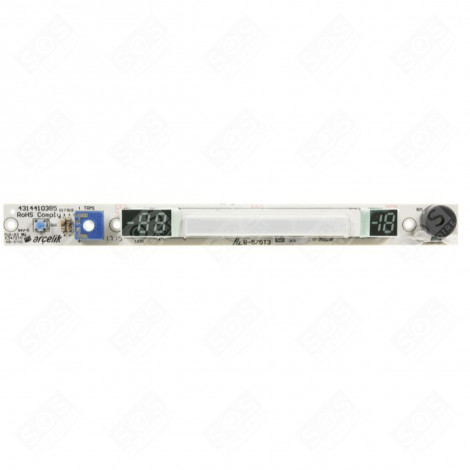 DISPLAY MODULE REFRIGERATOR, FREEZER - 4314410385