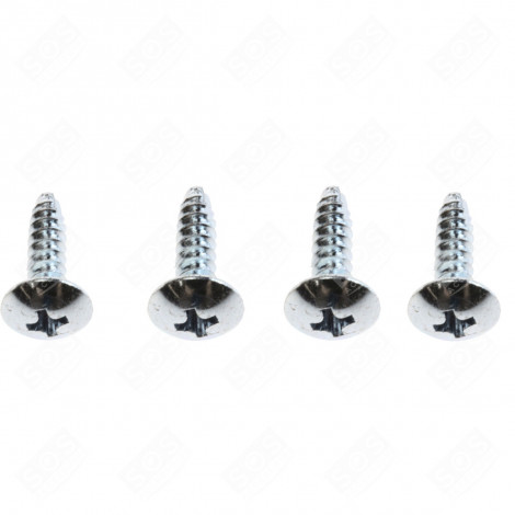 4-PACK OF DOOR HANDLE SCREWS REFRIGERATOR, FREEZER - FAB30621401