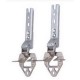 SET OF 2 HINGES REFRIGERATOR, FREEZER - 93X1336, 00268698