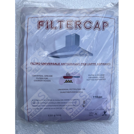 UNIVERSAL FAT FILTER EXTRACTOR HOOD - 50296053007, 9029792158