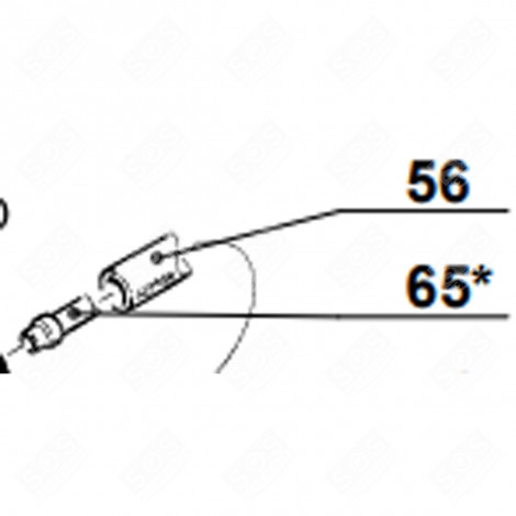 FEP HOSE D4/2,50X220MM COFFEE MAKER, ESPRESSO - 503877