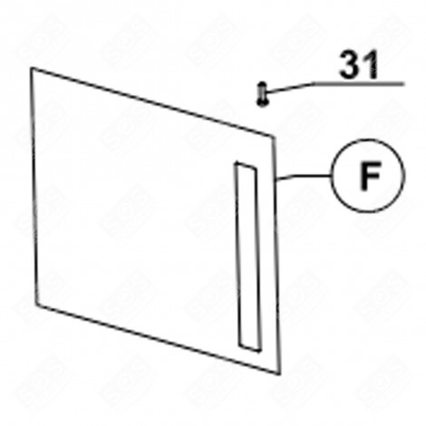 BOTTOM PLATE (MARK 31) COFFEE MAKER, ESPRESSO - 504863