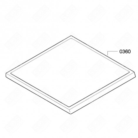 ORIGINAL WORKTOP (0360) DISHWASHER - 00682471