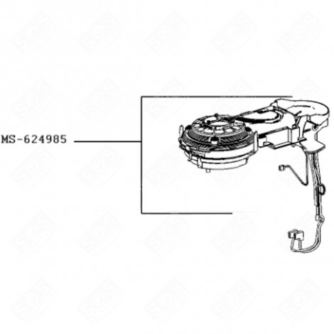 COFFEE MAKER, ESPRESSO MACHINE RESISTANCE + DIFFUSER COFFEE MAKER, ESPRESSO - MS-624985