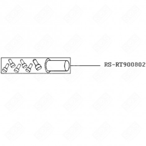 CONNECTOR (X6) + CAP STEAM CLEANER - RS-RT900802