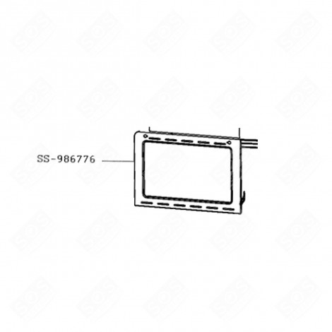 PORTE + VITRE GAS / ELECTRIC OVENS - SS-986776