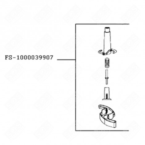 MINCER BLADE FOOD PROCESSOR - FS-1000039907