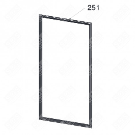 REFRIGERATOR DOOR GASKET (MARK 251) REFRIGERATOR, FREEZER - 4937732600