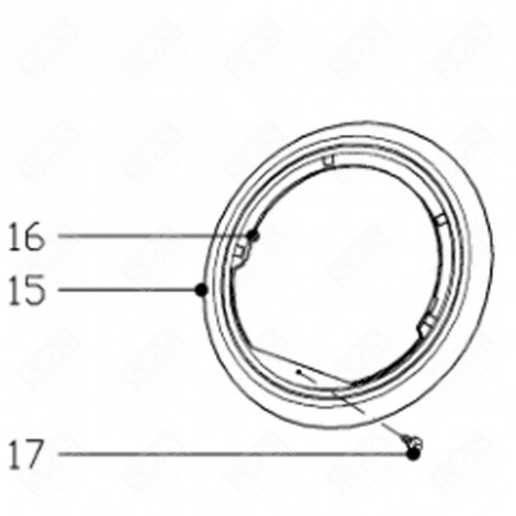 REAR TURBINE (MARK 15) TUMBLE DRYER - 5856142