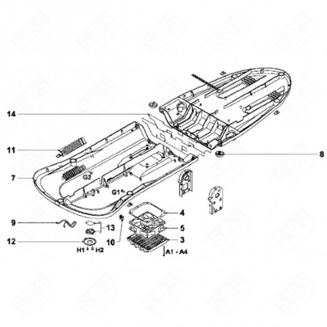 PLUG (MARK 10) STEAM IRONS / STEAM GENERATOR IRONS - 423902622840