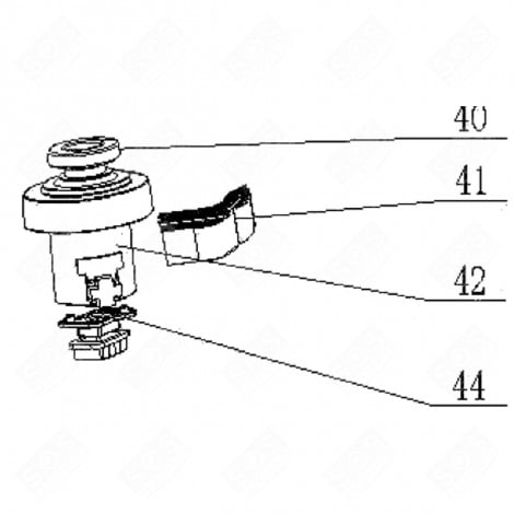 MOTOR (REFERENCE 40) VACUUM CLEANER  - 4071387478