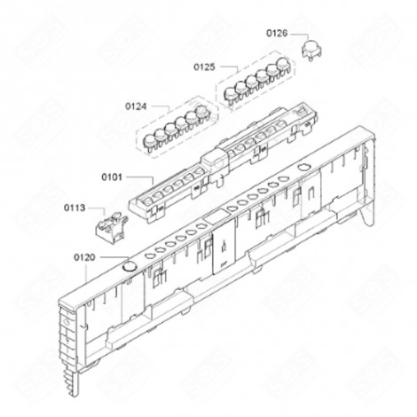 STRIP (MARK 0120) DISHWASHER - 00742681