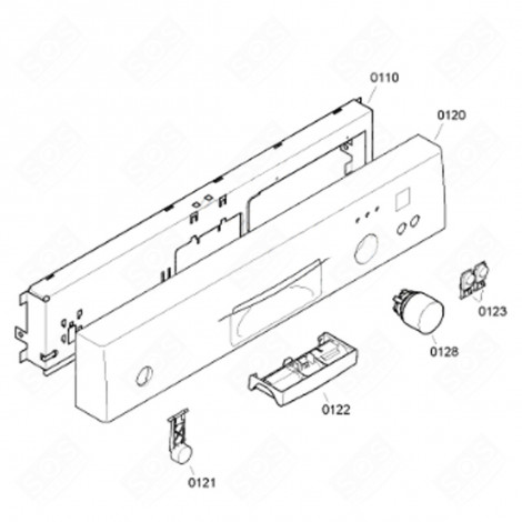 STRIP (MARK 0120) DISHWASHER - 00665301