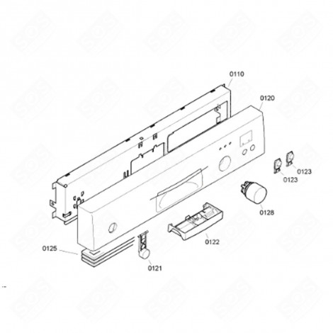 STRIP (MARK 0120) DISHWASHER - 00647515