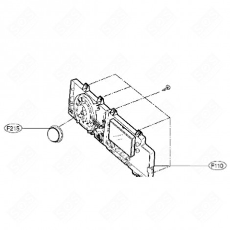 ELECTRONIC BOARD, POWER MODULE (MARKER F110) WASHING MACHINES - EBR74143673