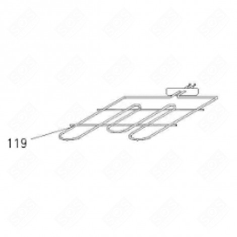 SOLAR ELEMENT (MARK 119) GAS / ELECTRIC OVENS - 42827836