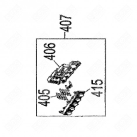 BUTTON (MARK 415) WASHING MACHINES - 42112080