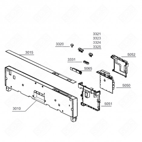 ORIGINAL BAND (REFERENCE 3010) DISHWASHER - 1780327800