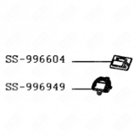 ELECTRONIC CARD SUPPORT (REFERENCE SS-996949) ELECTRIC FRYERS - SS-996949