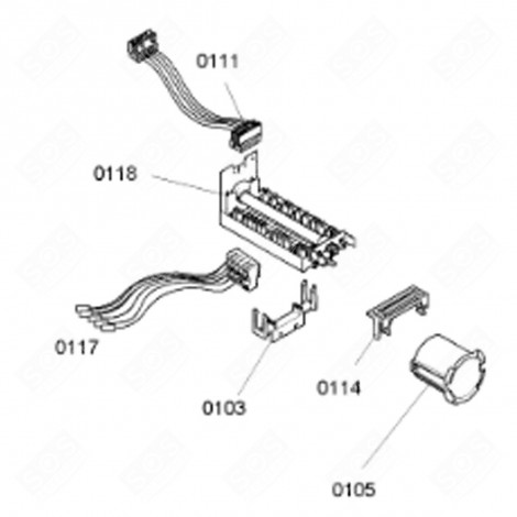 ORIGINAL SWITCH (MARK 0118) GAS / ELECTRIC OVENS - 00642165