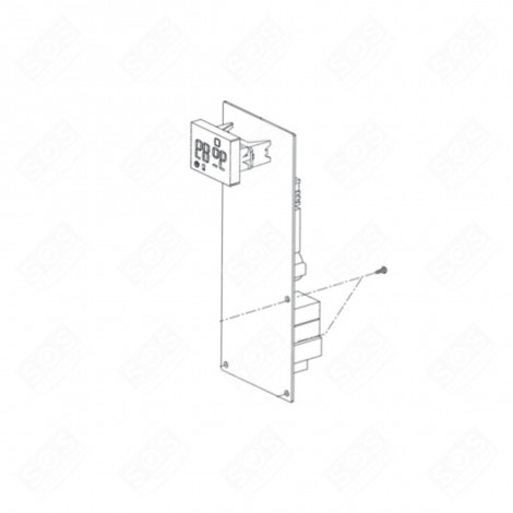 MOTHERBOARD MICROWAVE OVENS - EBR80969661