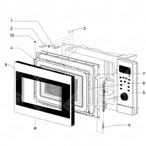 DOOR SPRING (MARK 6) GAS / ELECTRIC OVENS - 136250