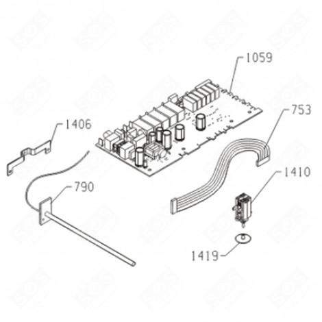 RELAY (MARK 1059) GAS / ELECTRIC OVENS - 798787