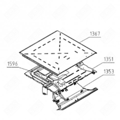 BIO CEILING 45 ENS (MARK 1367) GAS / ELECTRIC OVENS - 455004