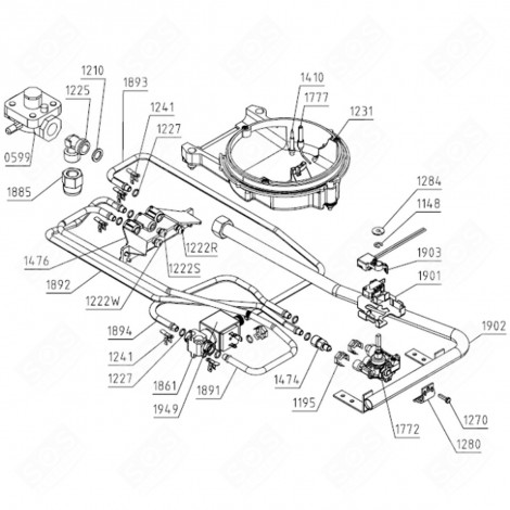 SWITCH (MARK 1901) GAS / ELECTRIC OVENS - 807784