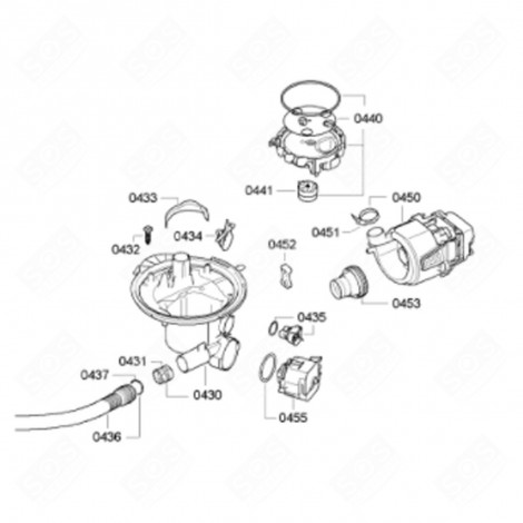 HEATING PUMP (REFERENCE 0450) DISHWASHER - 18671