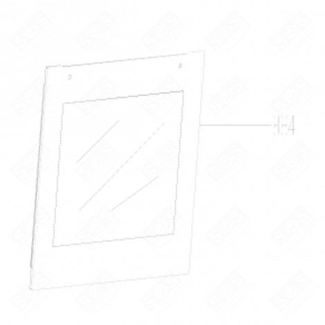 DOOR FACADE (REFERENCE 884) GAS / ELECTRIC OVENS - 210442353