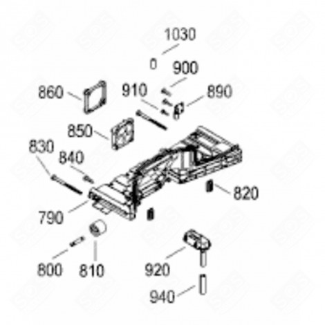 WHEELS (ID 810) REFRIGERATOR, FREEZER - 7428570