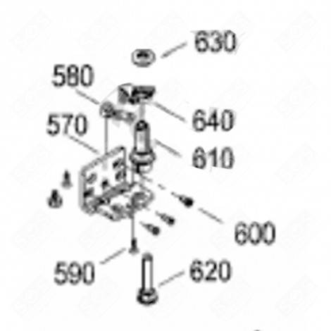 LOWER WASHER (MARKING 630) REFRIGERATOR, FREEZER - 7413358