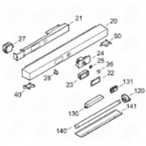 LAMP CONNECTION FKDV 1002-10 (MARK 120) REFRIGERATOR, FREEZER - 6072791