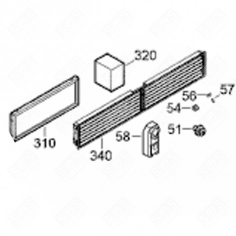 FILTER (MARK 310) REFRIGERATOR, FREEZER - 7044527