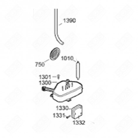 ELECTROVALVE (REFERENCE 1300) REFRIGERATOR, FREEZER - 9901637