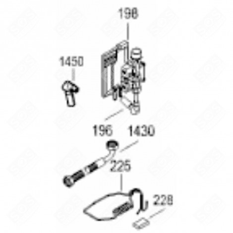 SOLENOID VALVE (MARK 196) REFRIGERATOR, FREEZER - 9901418