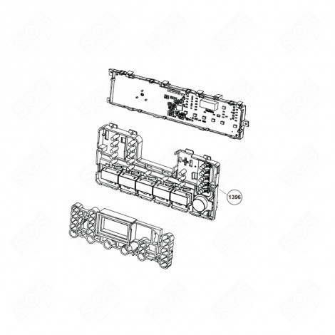 BODY (REFERENCE 1396) WASHING MACHINES - 2898701200